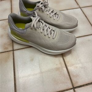 Lululemon Athletica Gray and Yellow Sneakers